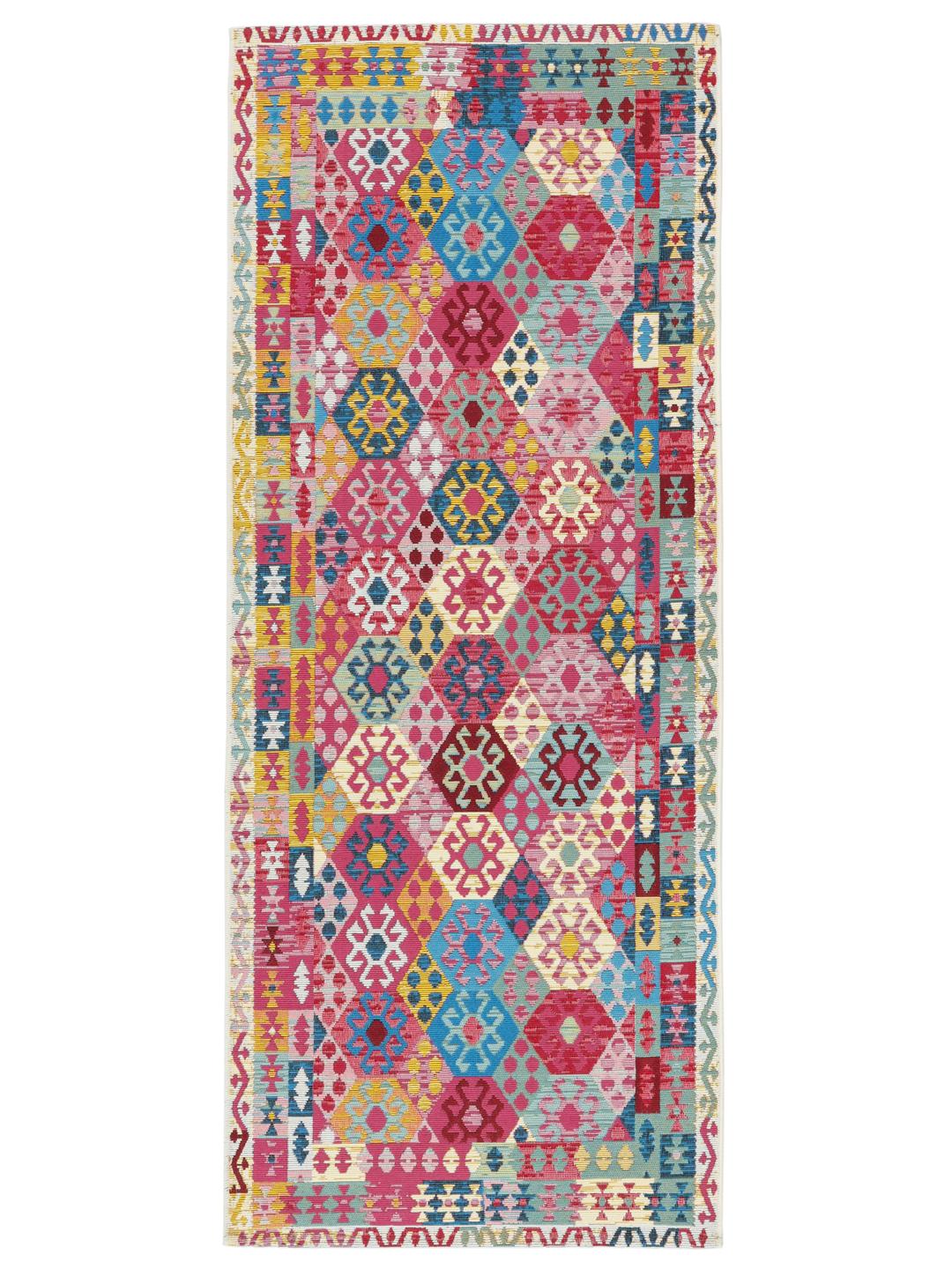 multicolor loper tapijt