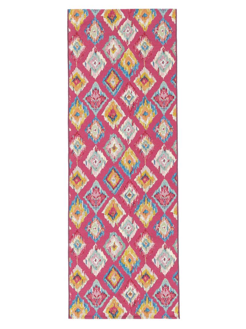 Kirra Ikat - Roze / Multicolor