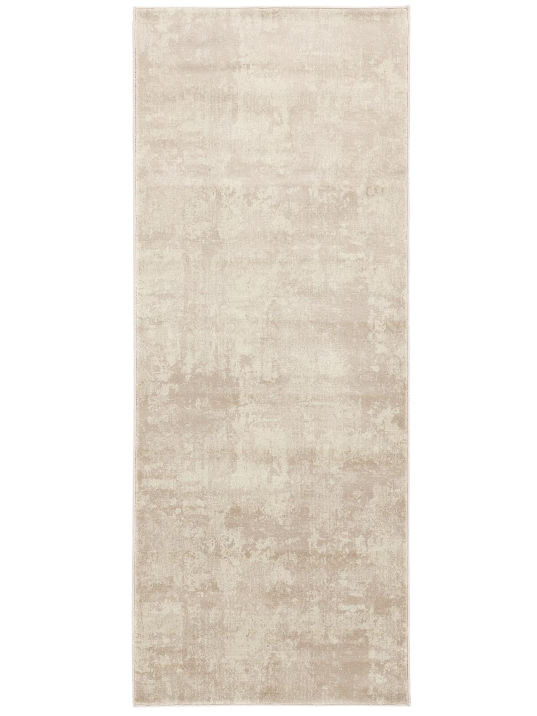 Løbertæppe i lysebeige