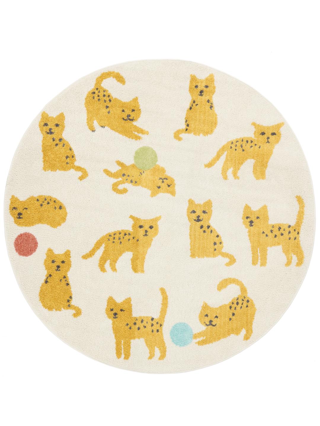 Lo Friends - White / Multicolor - Ø 150 cm