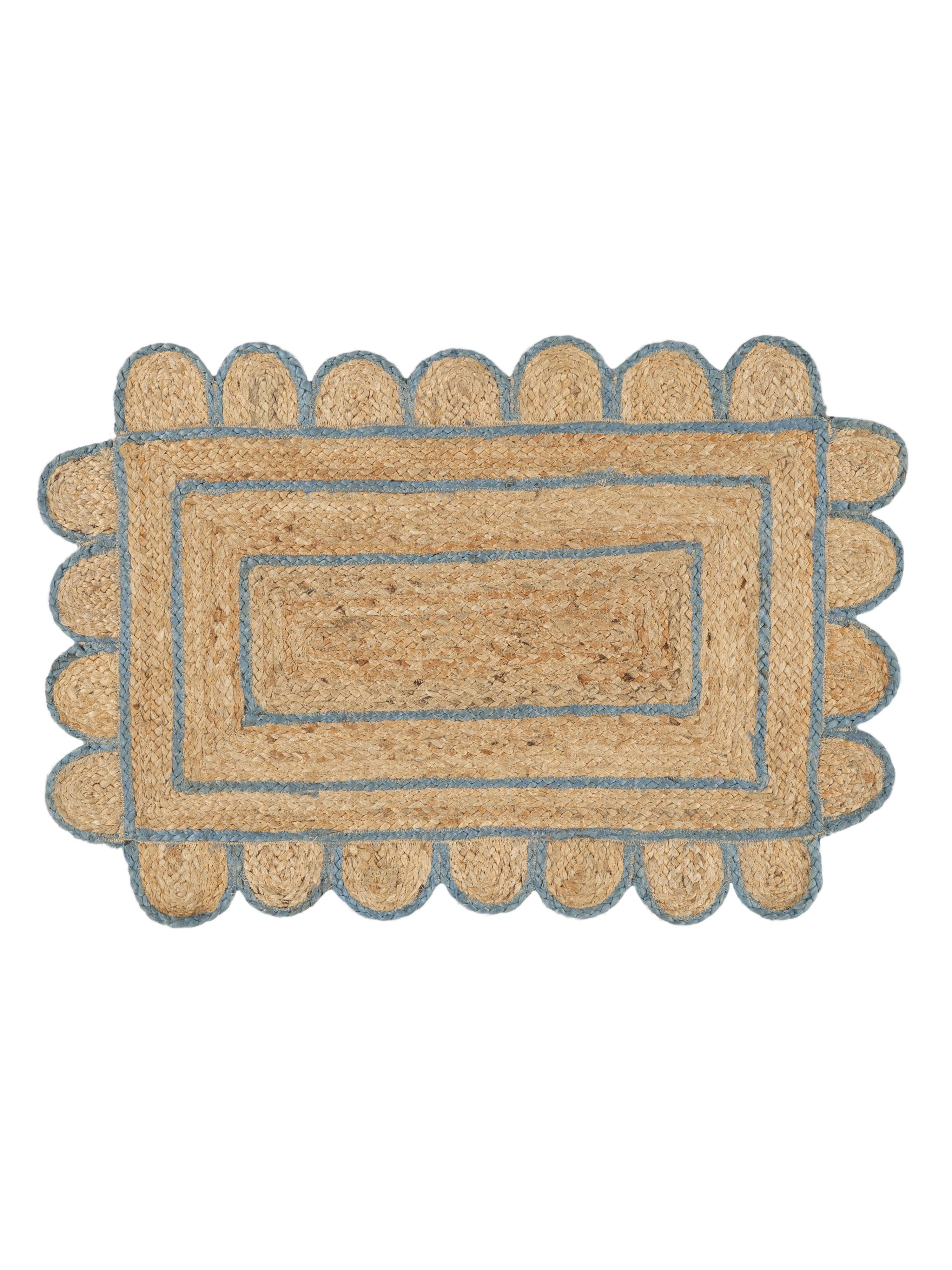 Beige / Blauw