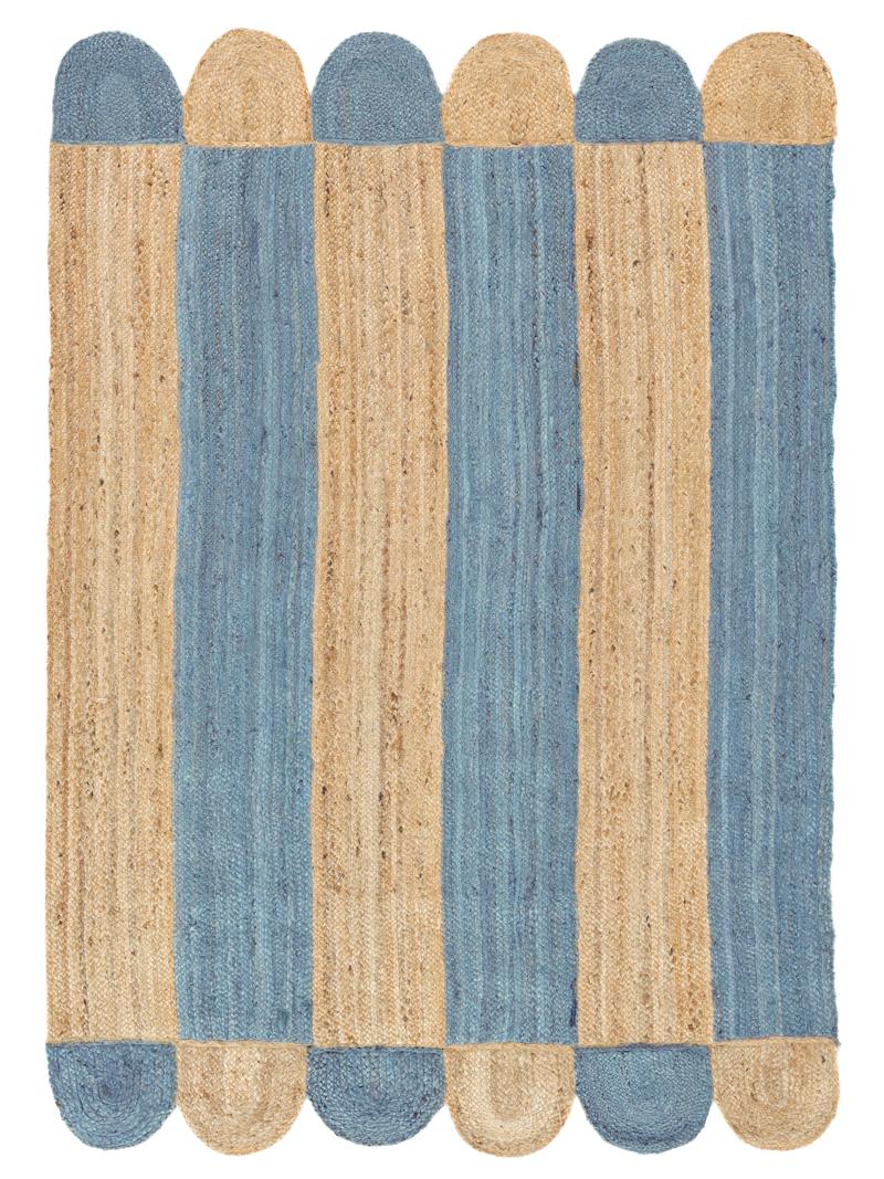 Elba - Blauw / Beige