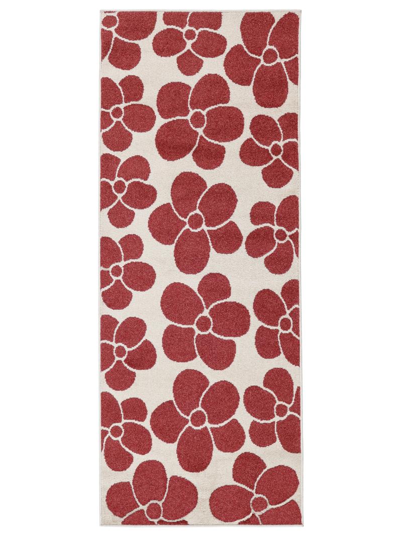 Primavera - Dark red / Off white
