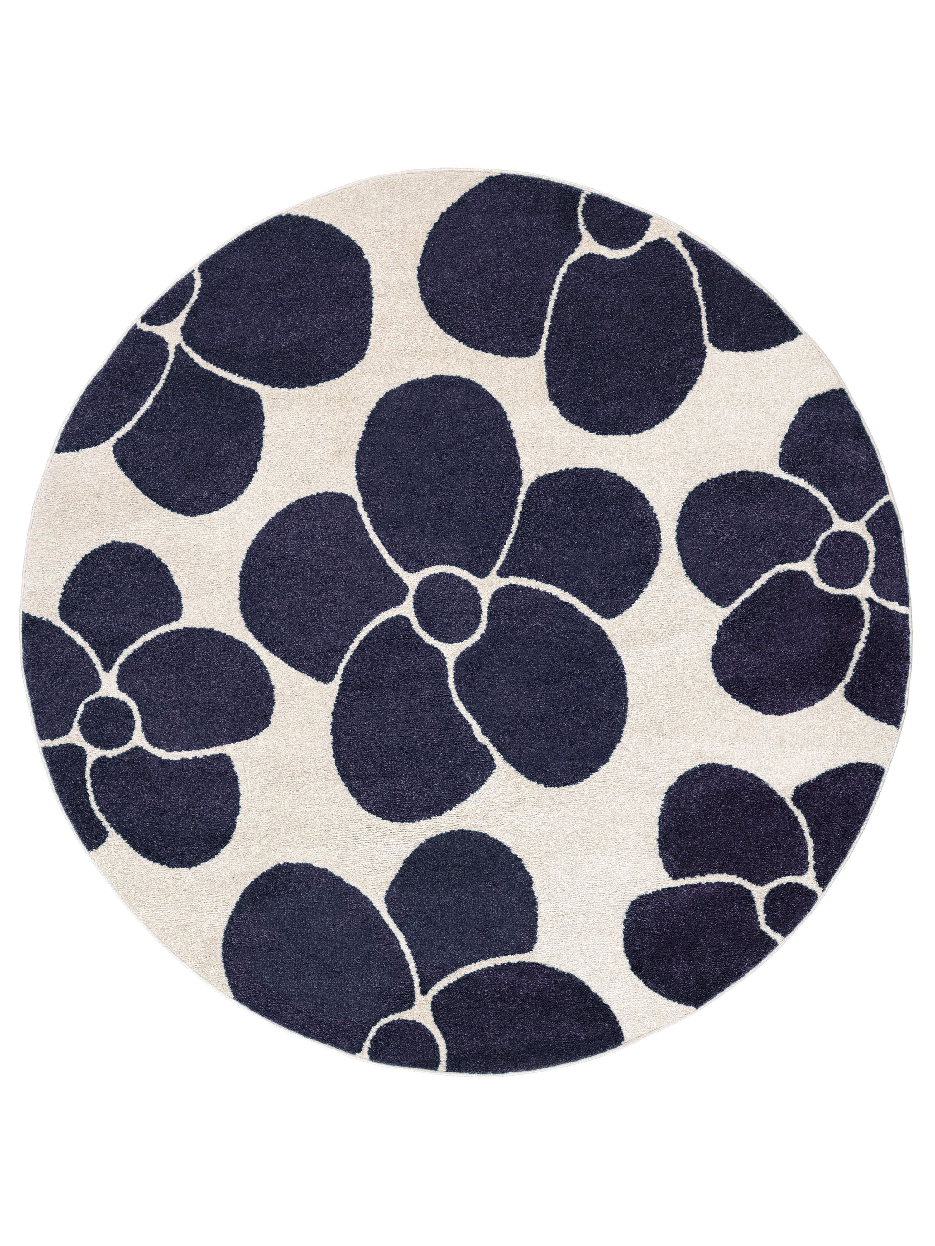 Donkerblauw/Gebroken wit