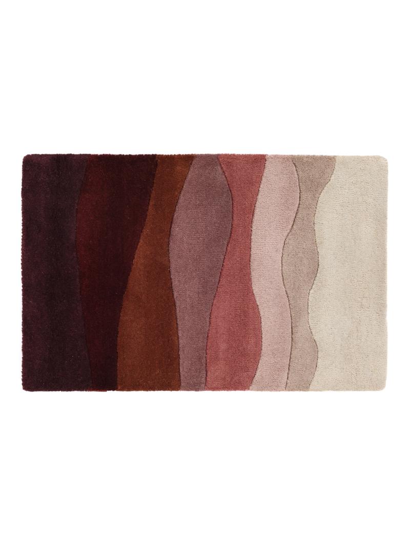 Feeling Handtufted - Bourgondisch rood