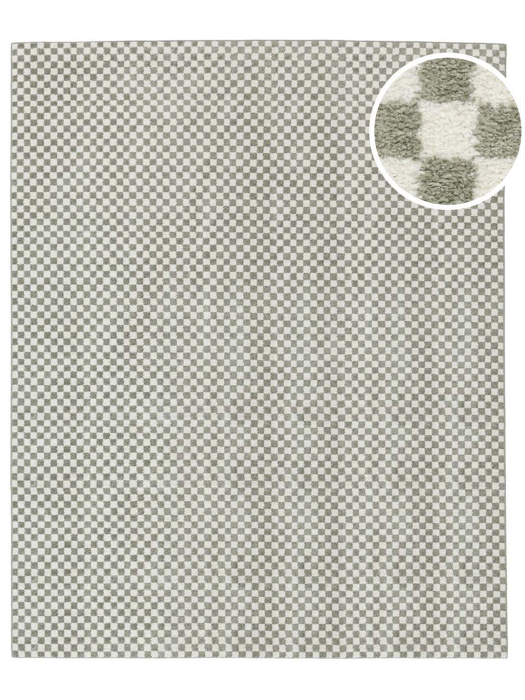 Rugvista essential - Scandina - Vert Clair / Blanc 300 x 400 cm Tapis ...