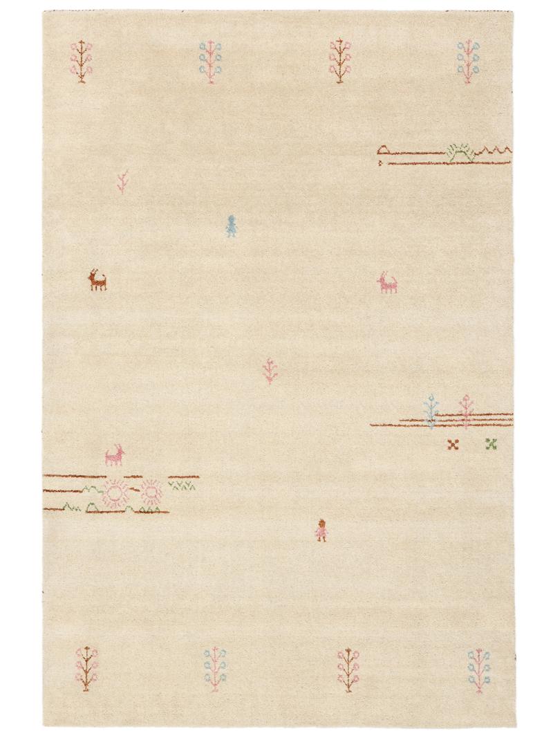 Gabbeh Landscape - Lysebeige