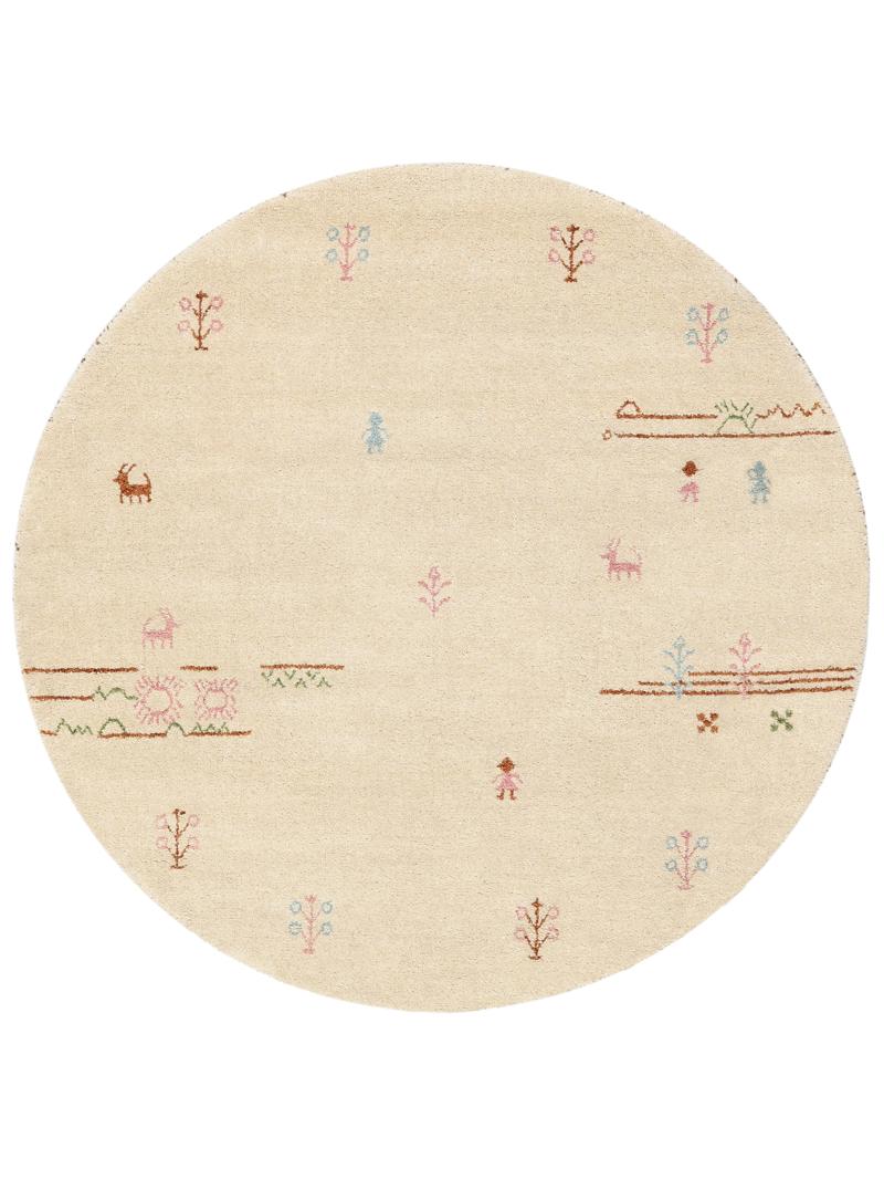 Gabbeh Landscape - Lichtbeige