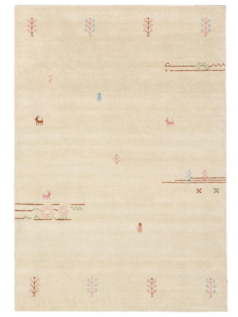 Gabbeh Landscape - Lysebeige