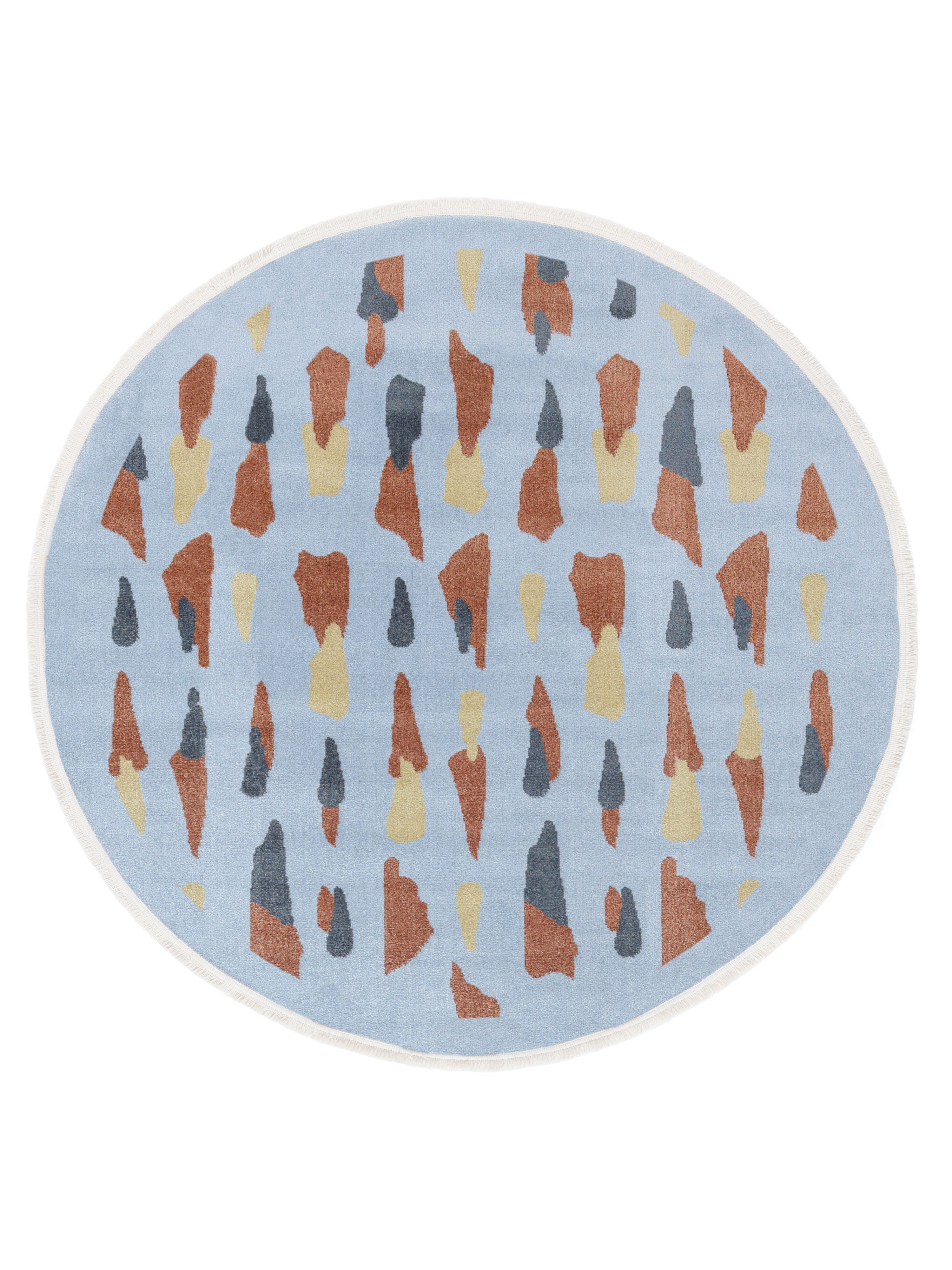 Blue / Terracotta