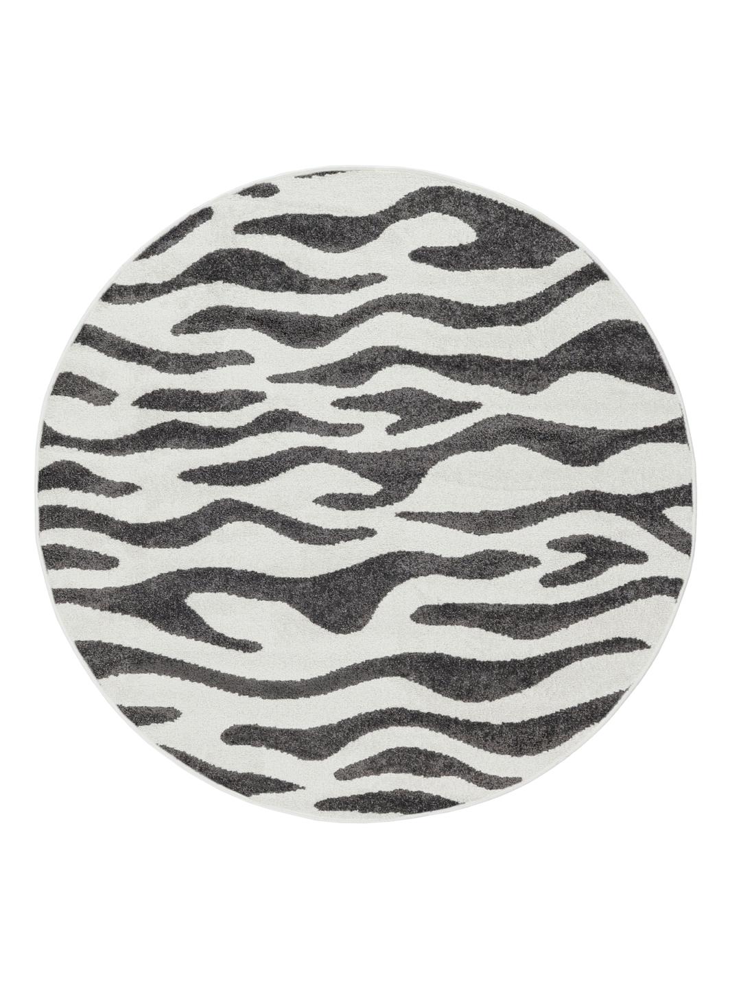 
    Woodcut - Grey / White - Ø 150 cm
  