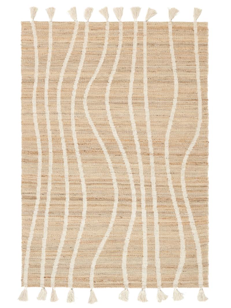 Waves - Beige / Wit