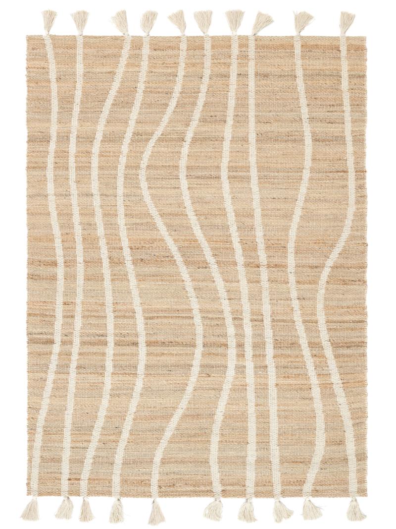 Waves - Beige / Wit