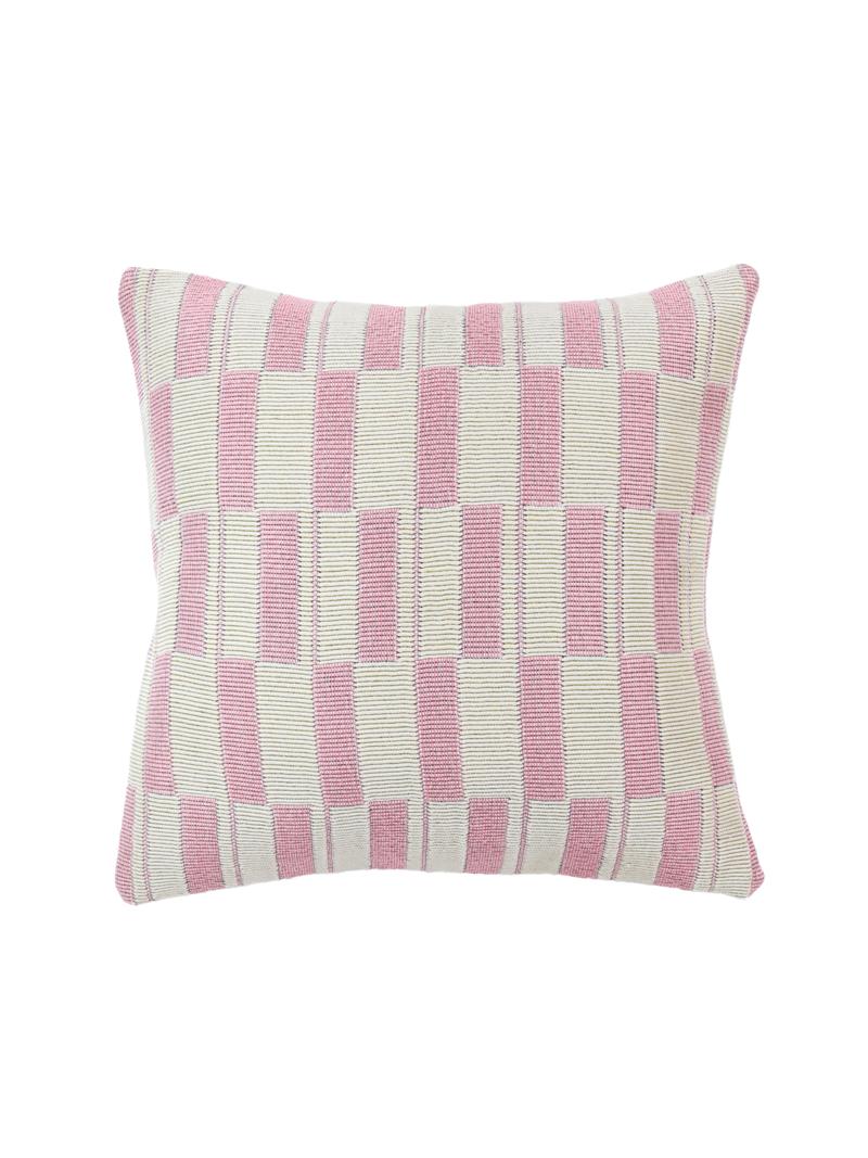 Pino Cushion Cover - Roze / Wit