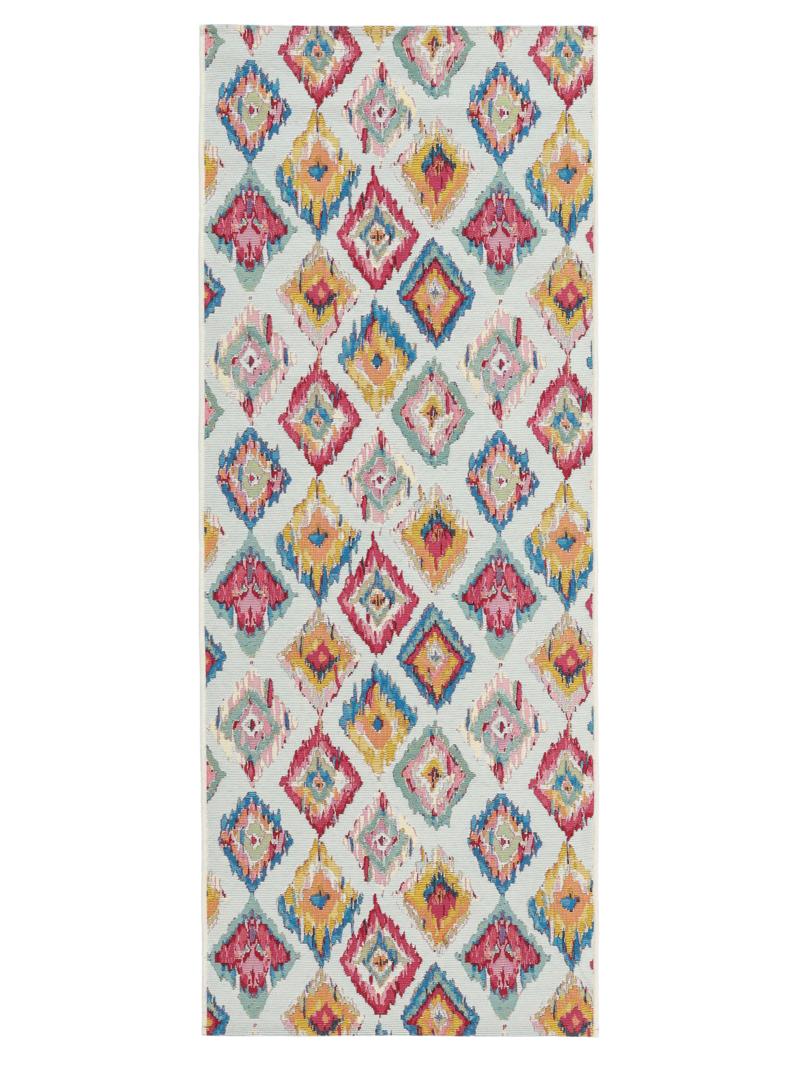 Kirra Ikat - Lichtblauw / Multicolor