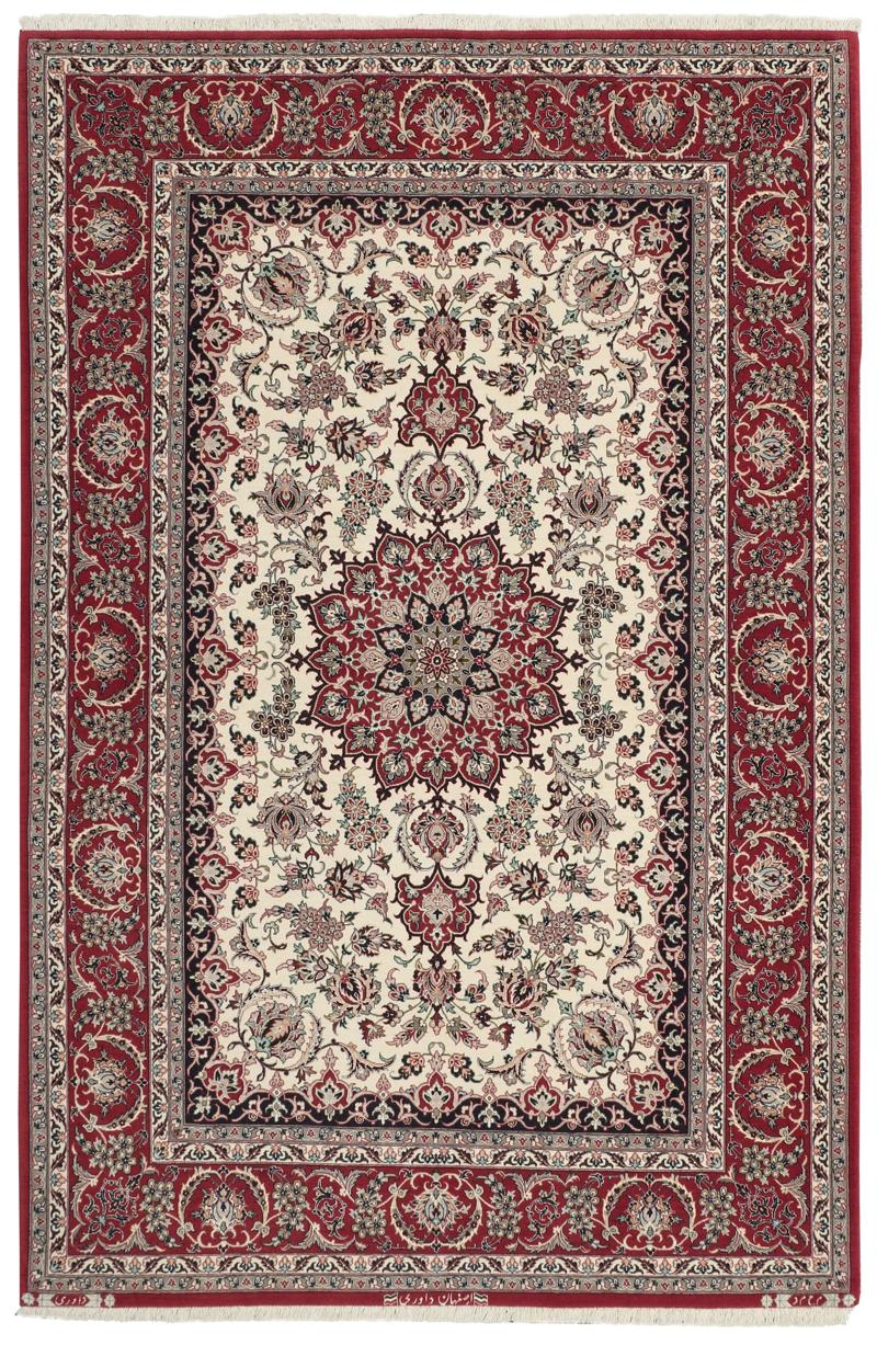 Isfahan zijde schering