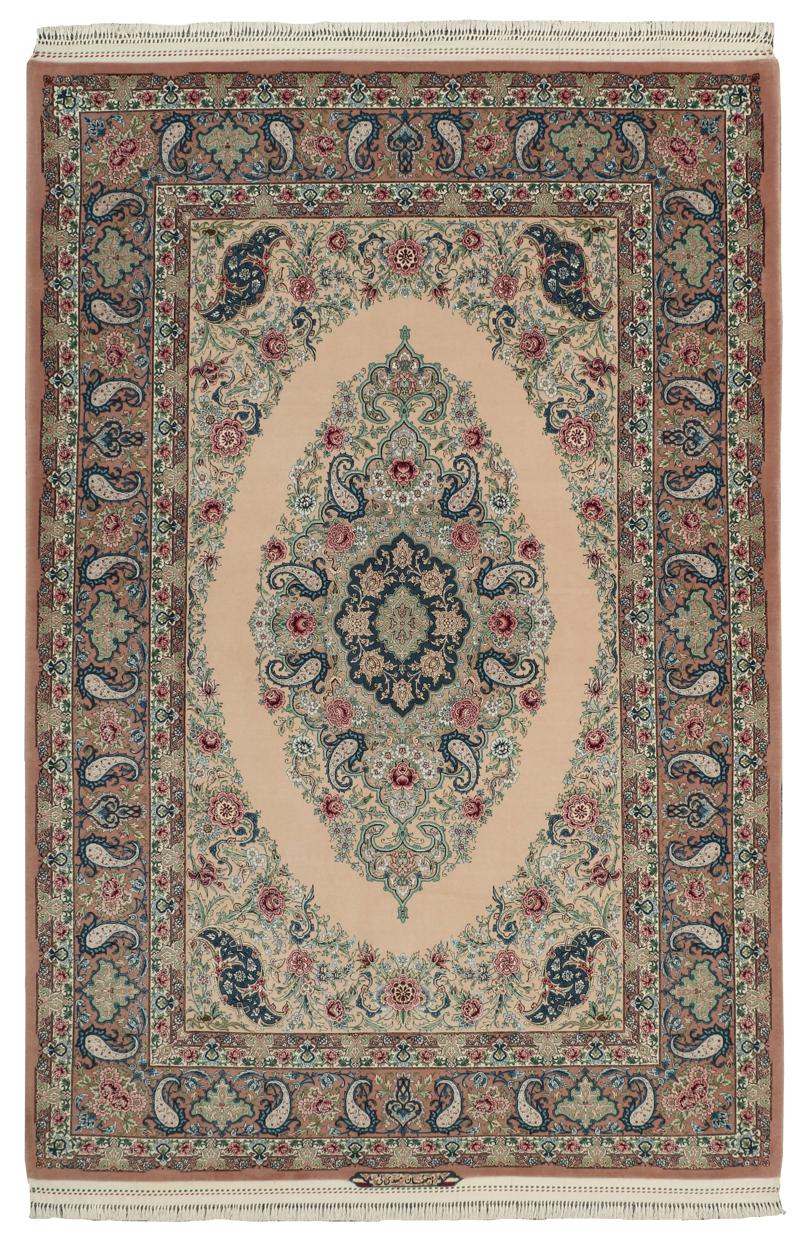 Isfahan zijde schering