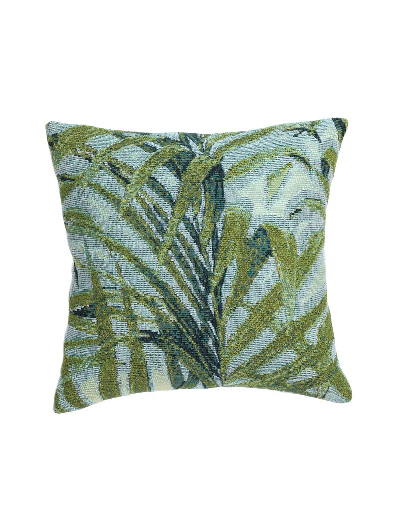 Areca Cushion Cover - Groen / Lichtblauw
