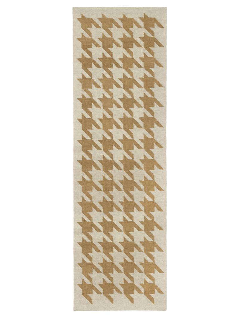 Houndstooth - Beżowy / Brunatny