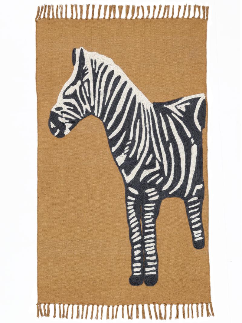 Zoey Zebra - Bruin / Zwart