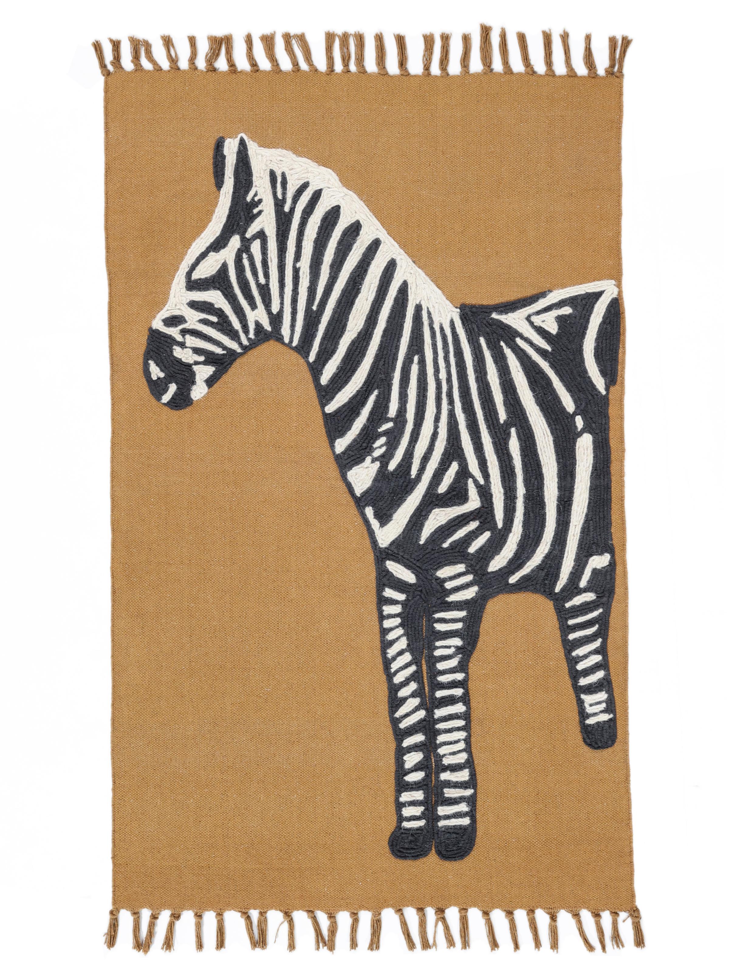 New!  Ruby Rose Zebra Full Mesh Hooded Rug main image 0
