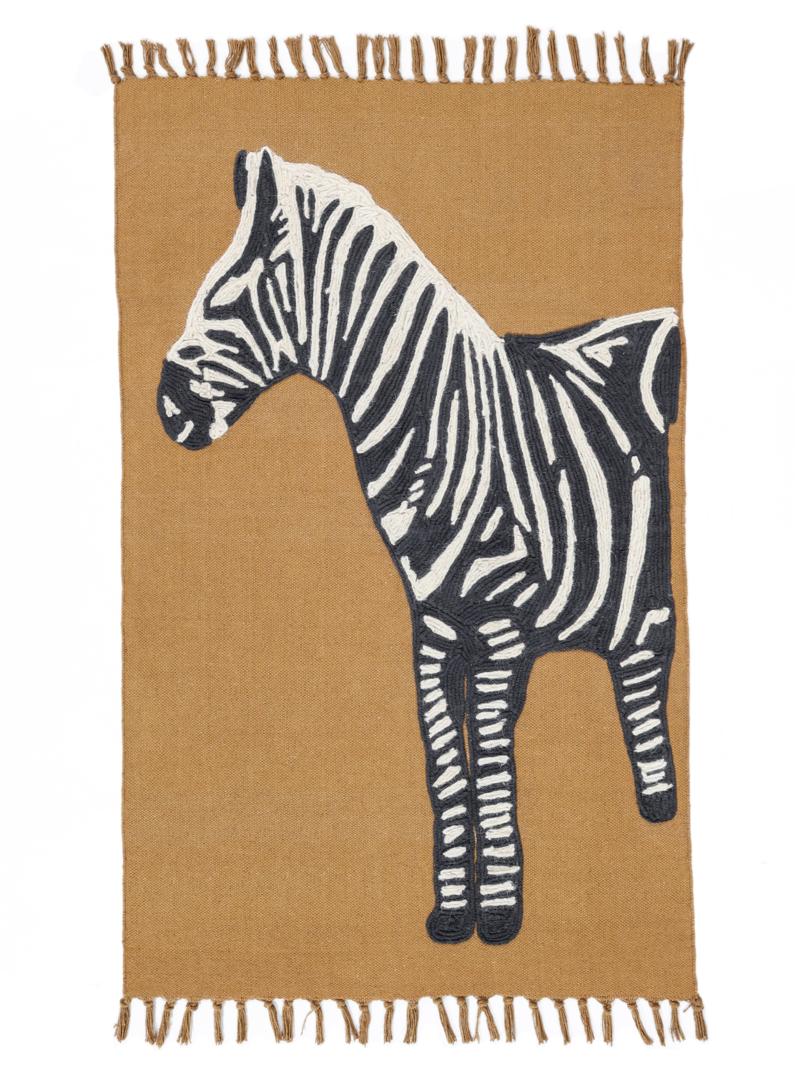 Zoey Zebra - Bruin / Zwart