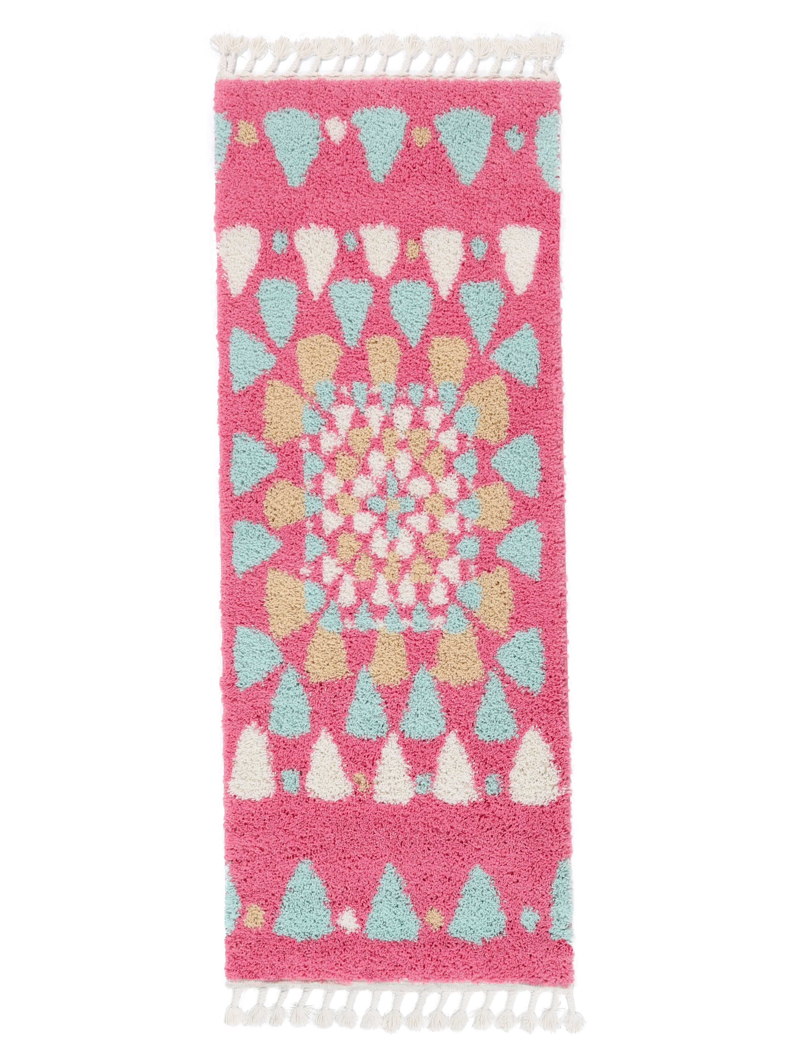 Donker roze/Mintgroen