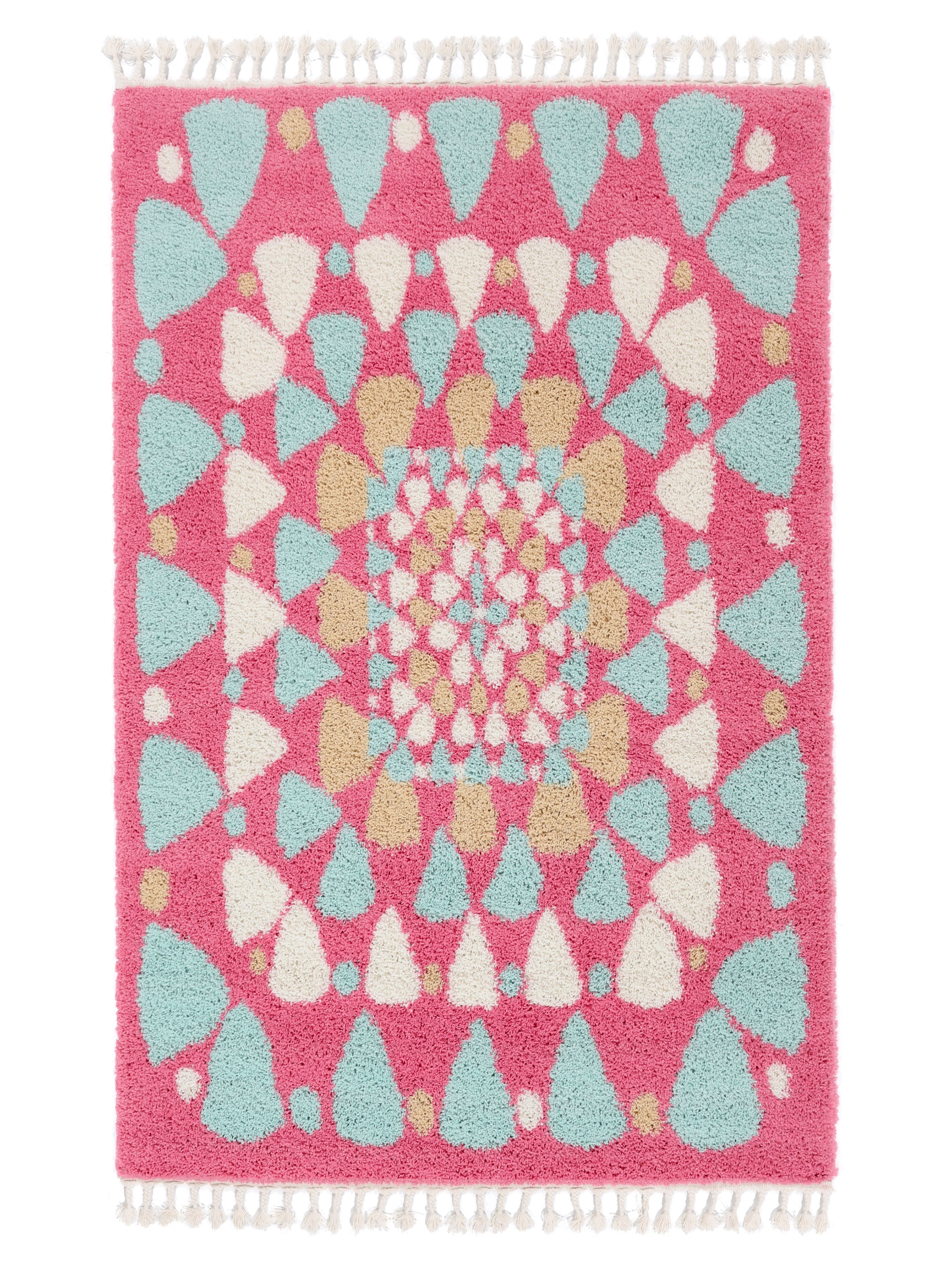 Donker roze/Mintgroen