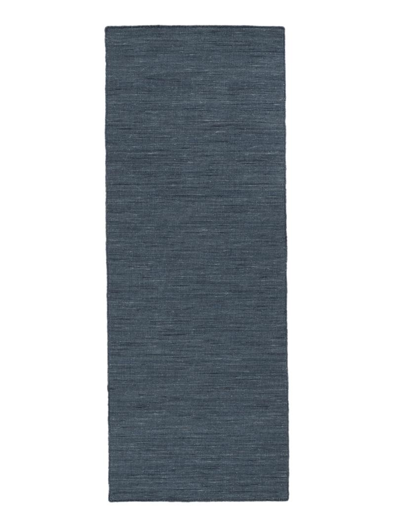 Handloom flat - Navy blue