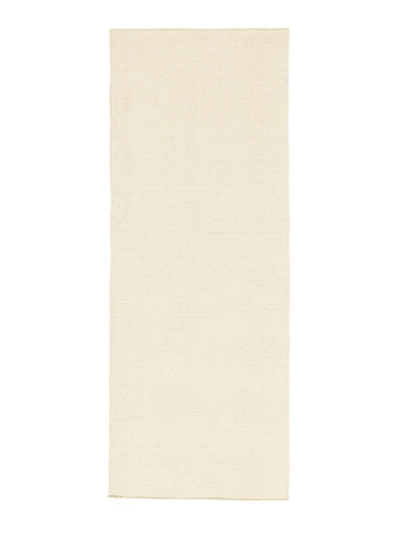 Handloom flat - Natural white