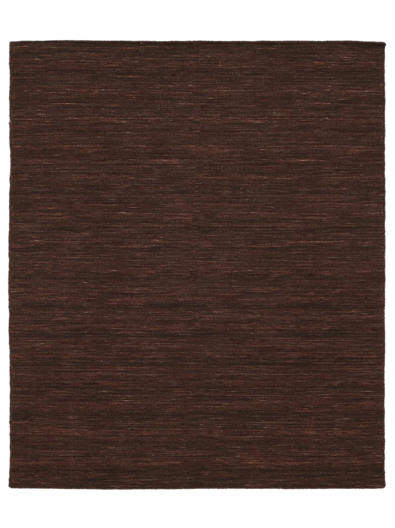 Handloom flat - Donkerbruin
