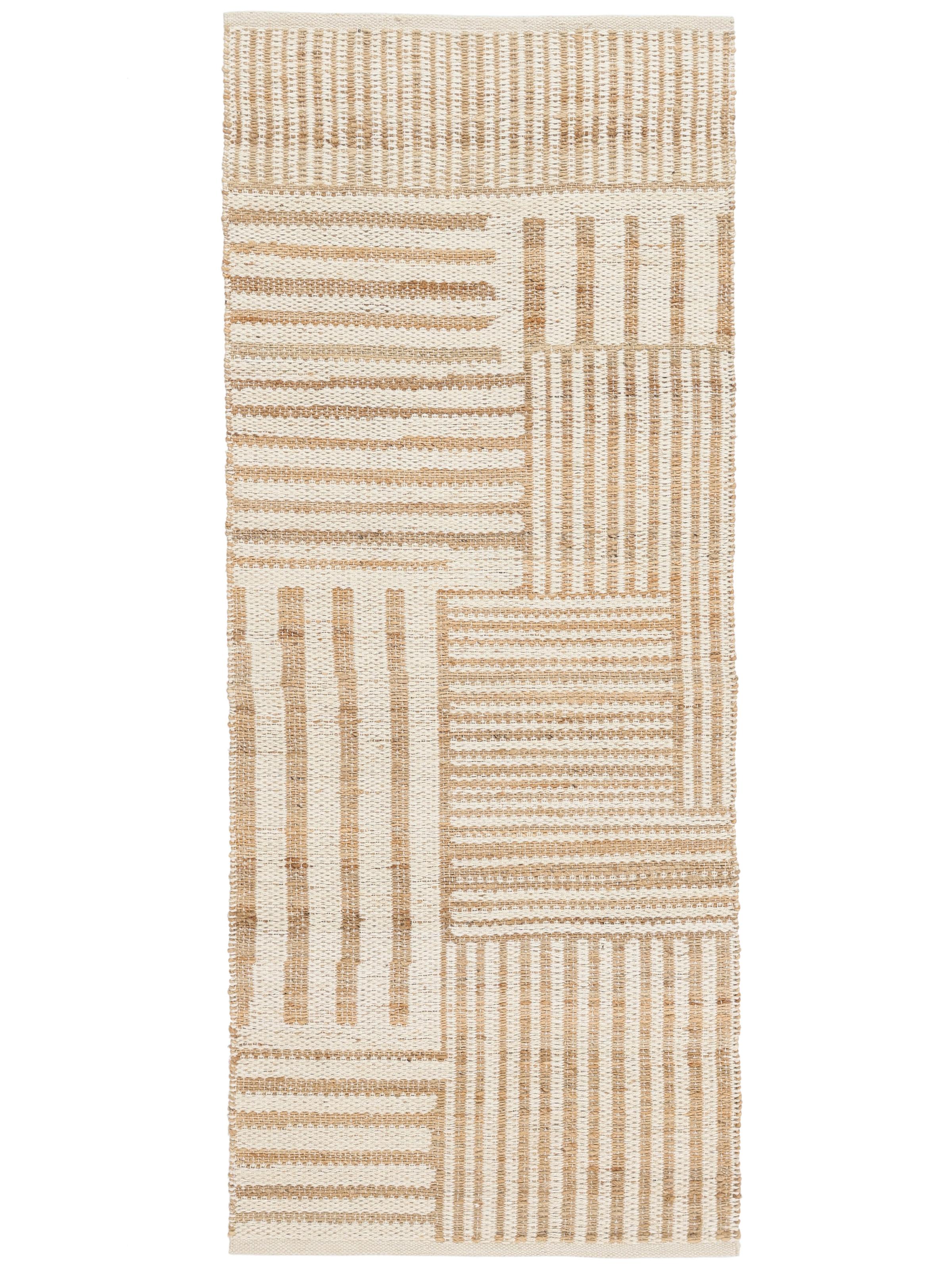 core - Gunde - Beige 160 x 230 cm Wol Vloerkleed