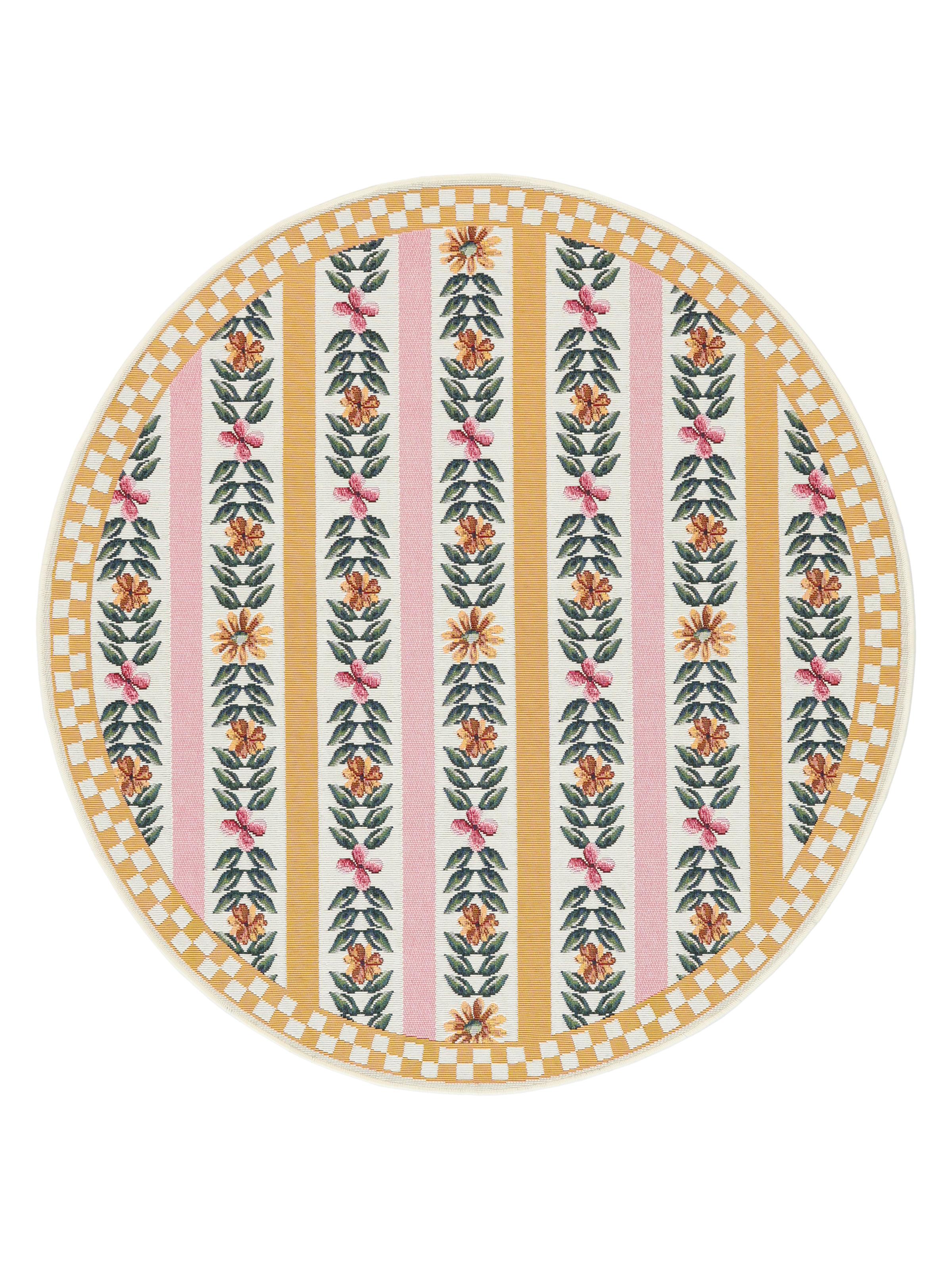 Rug Viola Round Anthracite ø160 cm