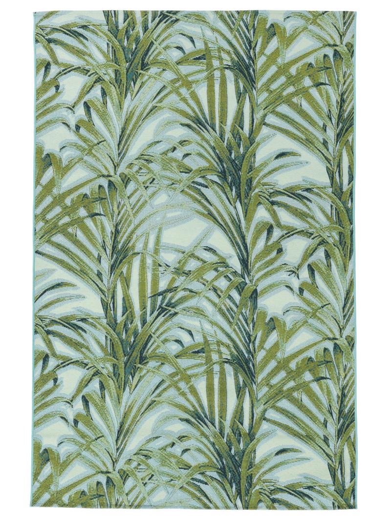 Areca - Groen / Lichtblauw