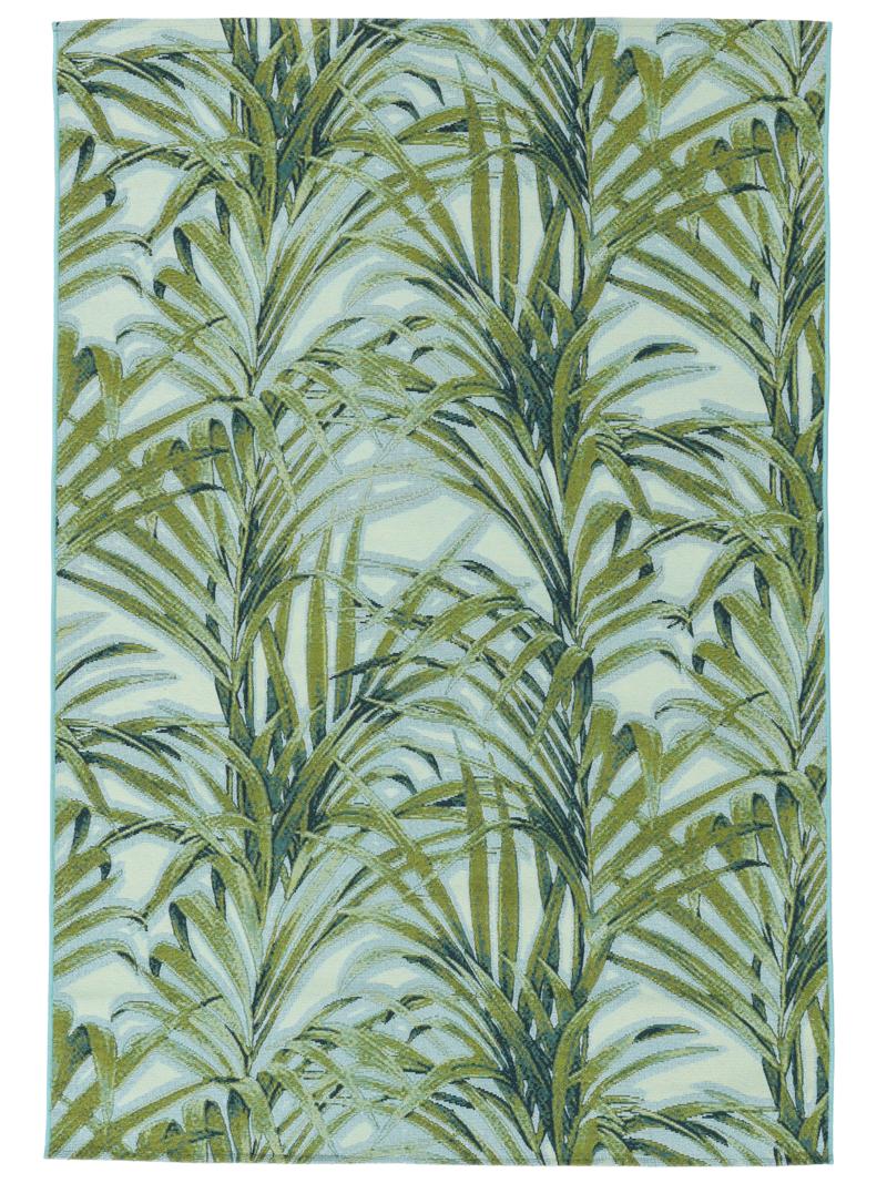 Areca - Groen / Lichtblauw