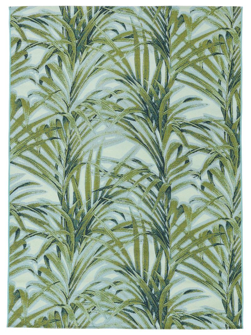 Areca - Groen / Lichtblauw