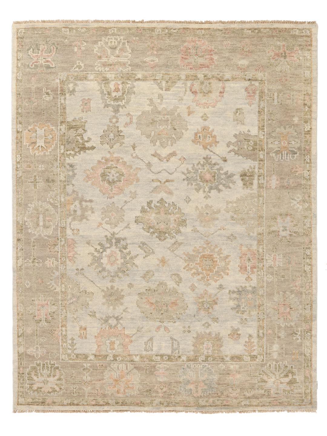 
    Usak Indisk - Orange / Beige - 238 x 303 cm
  