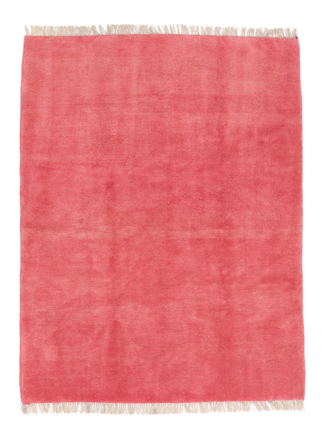 Handgeknoopt rood Gabbeh Fine vloerkleed uit het Midden-Oosten