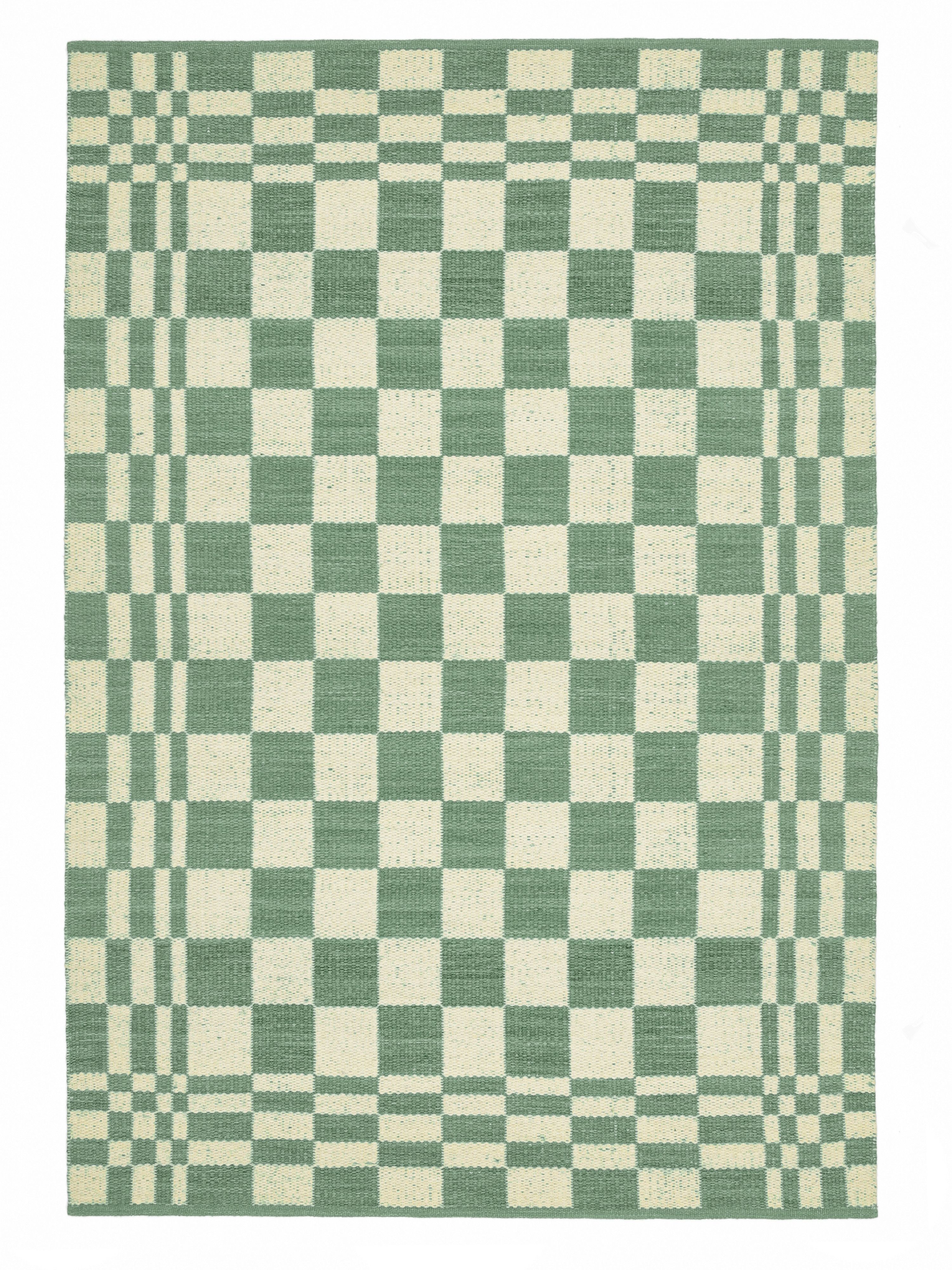 Grün / Elfenbeinweiß