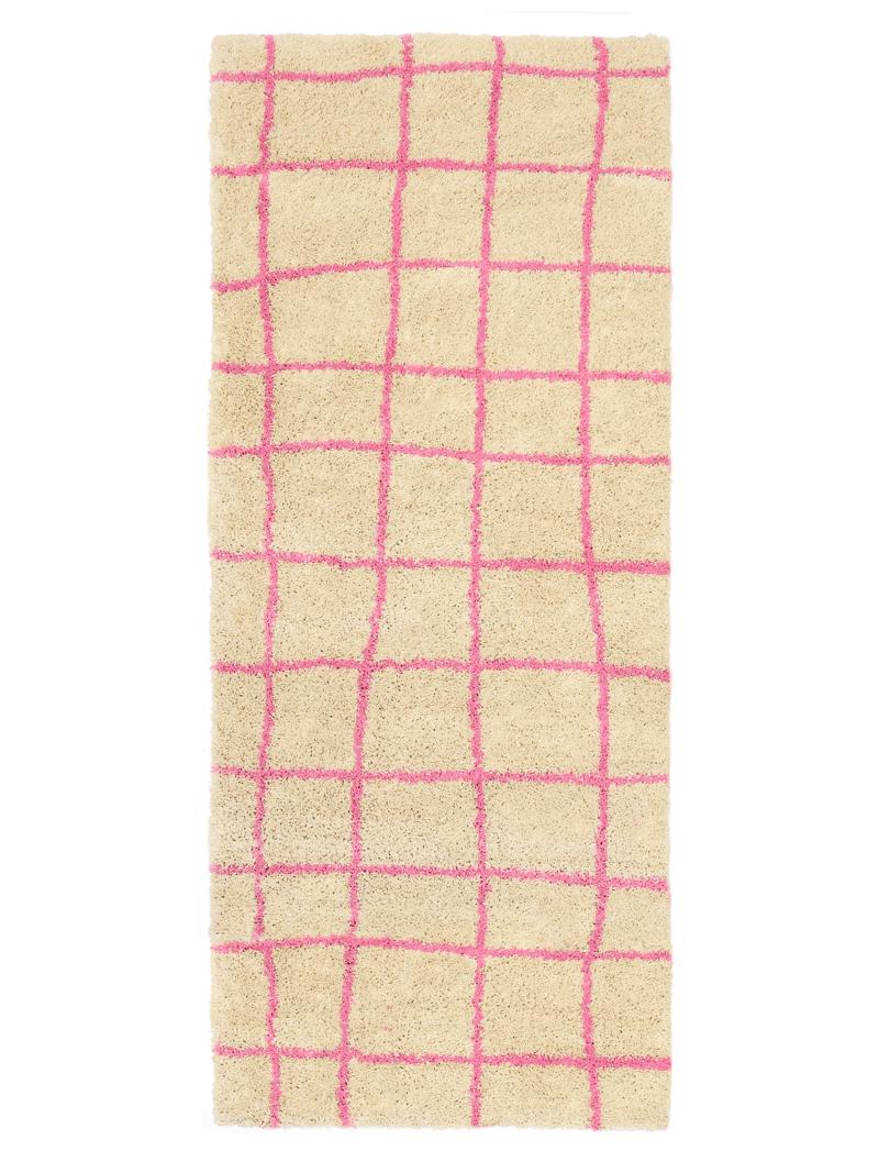 Grid - Beige / Roze