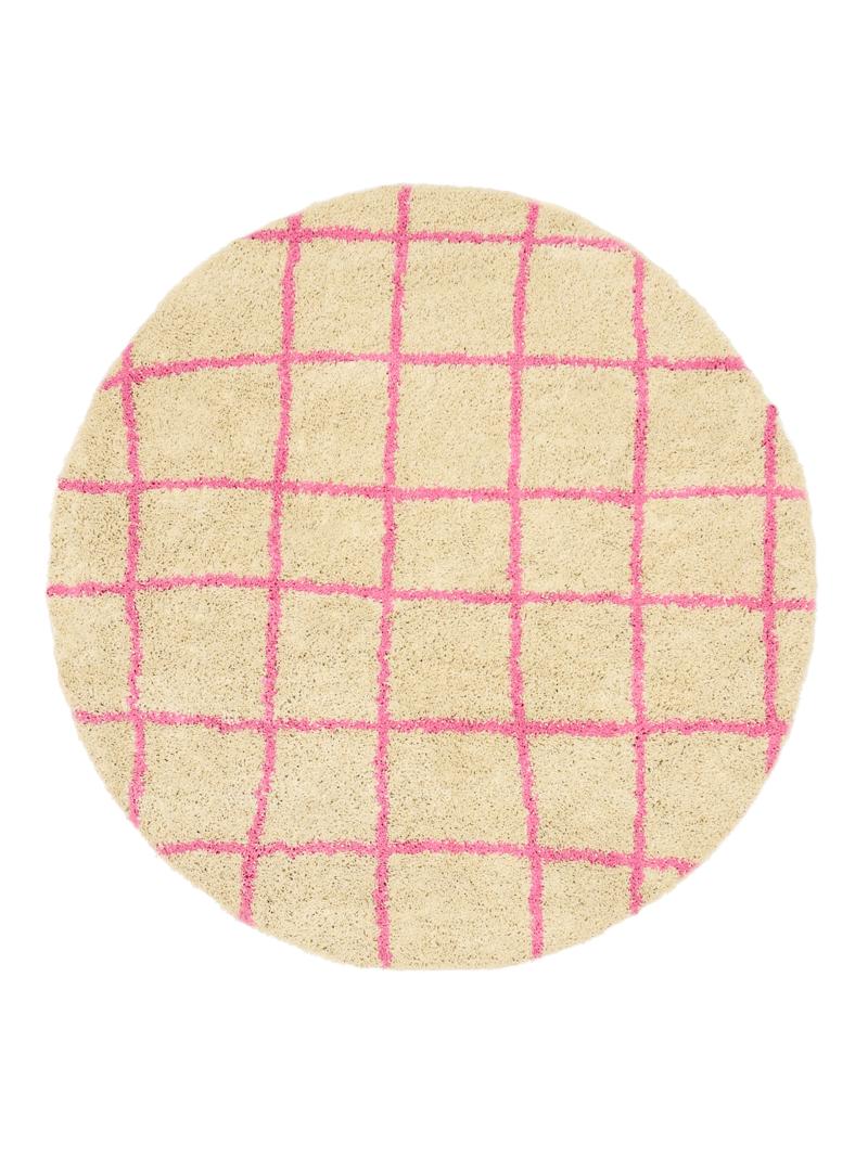 Grid - Beige / Roze