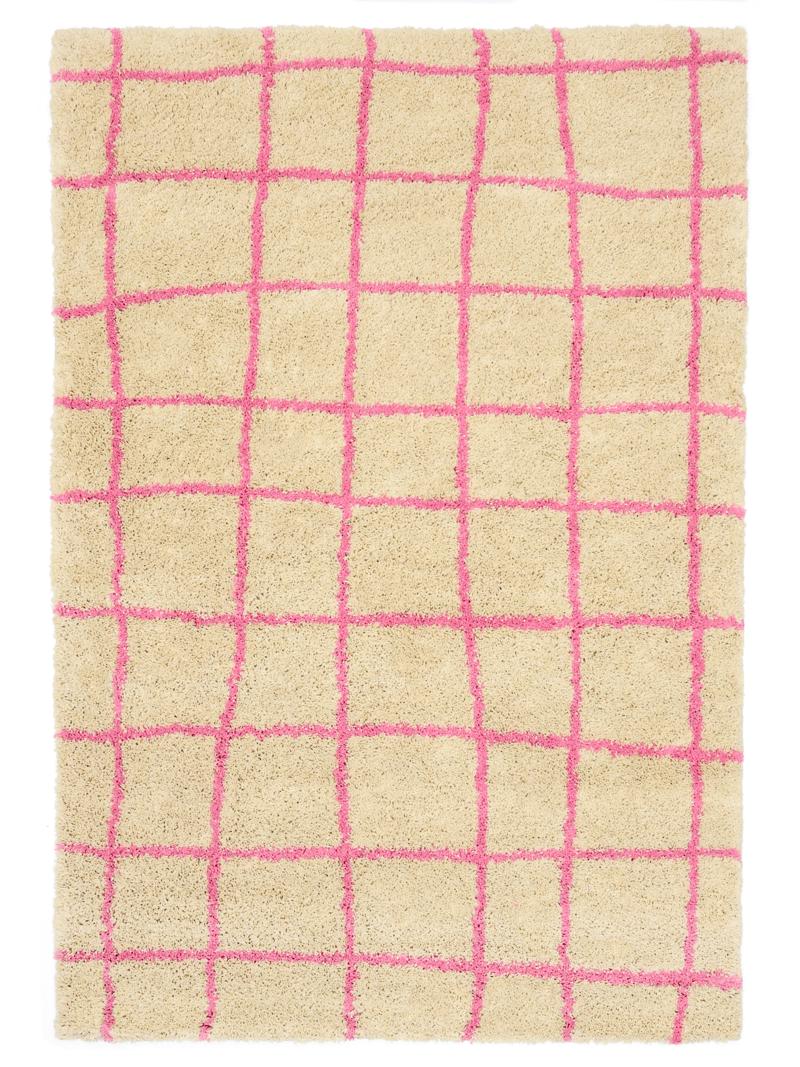 Grid - Beige / Lyserød