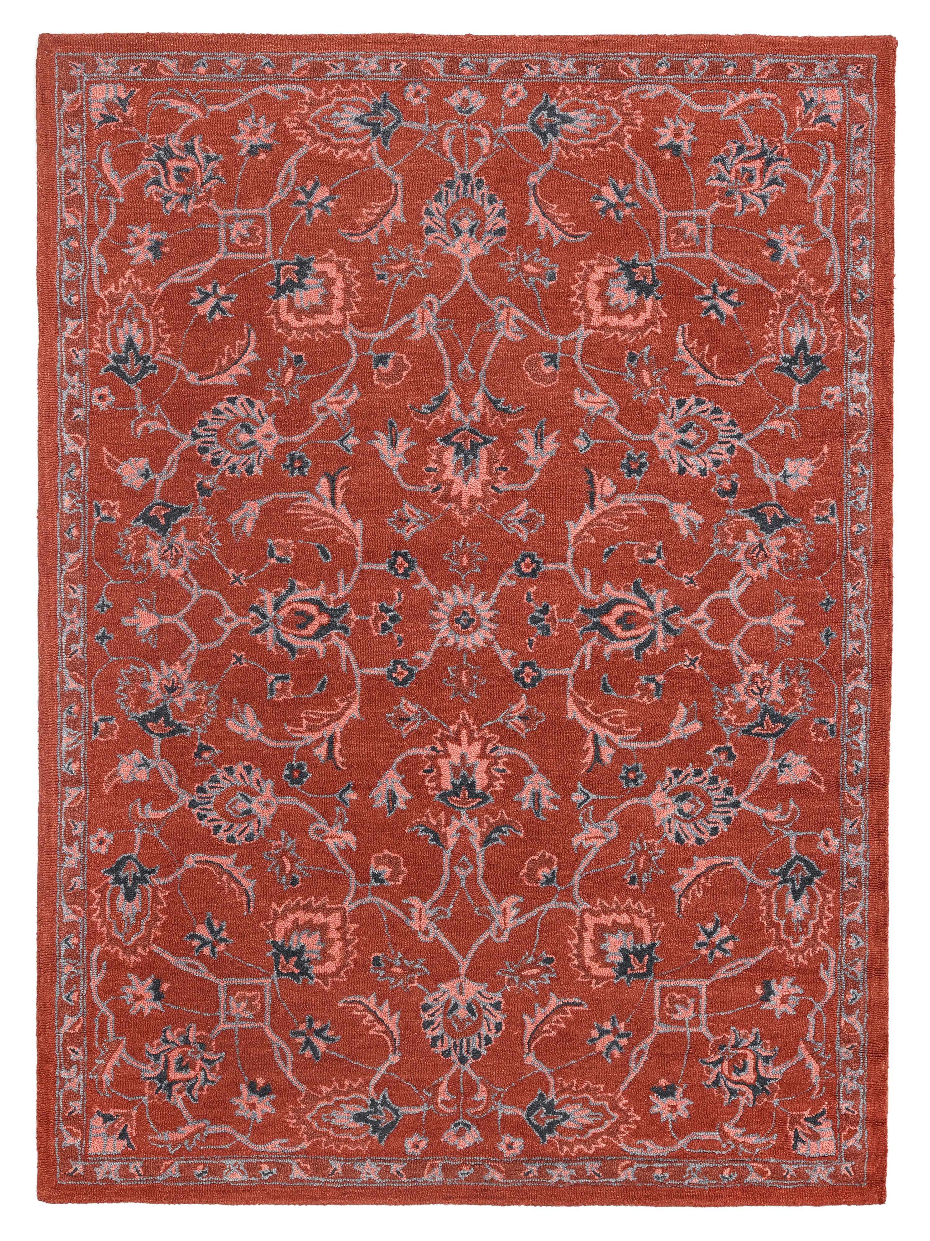 Rugvista essential - Georgia Oriental - Red / Blue 200 x 300 cm