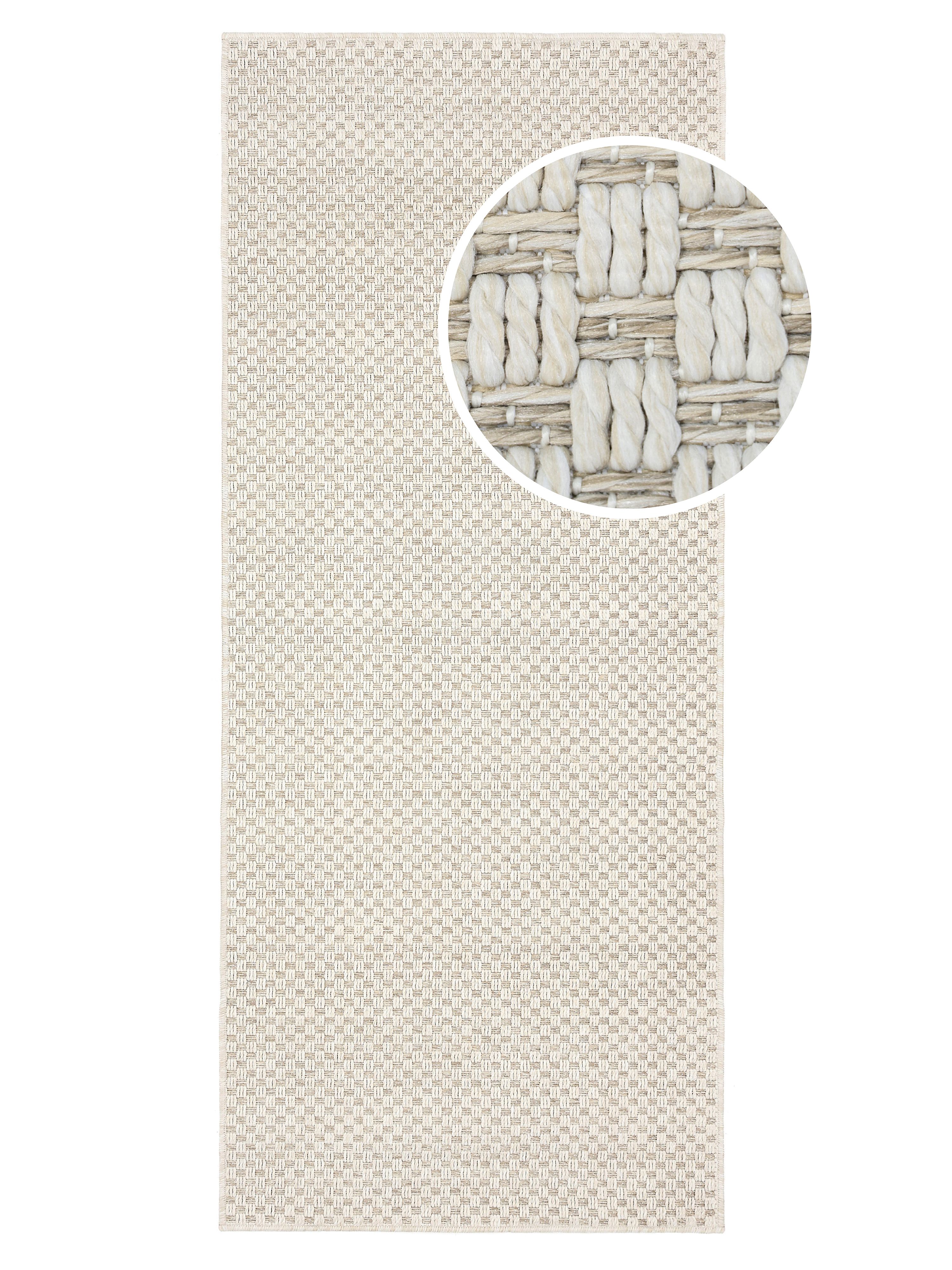 Beige / Wit