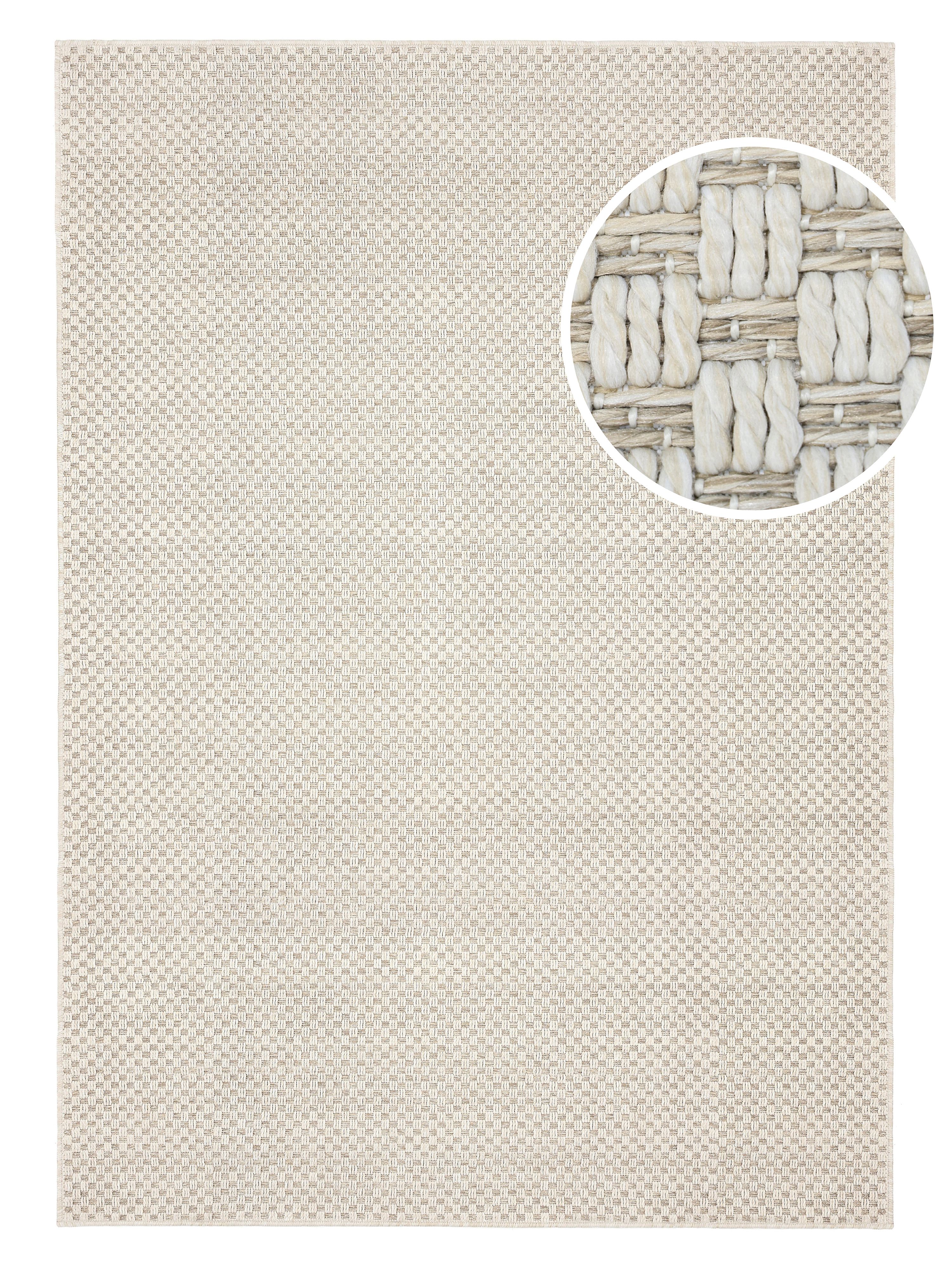 Beige / Hvid