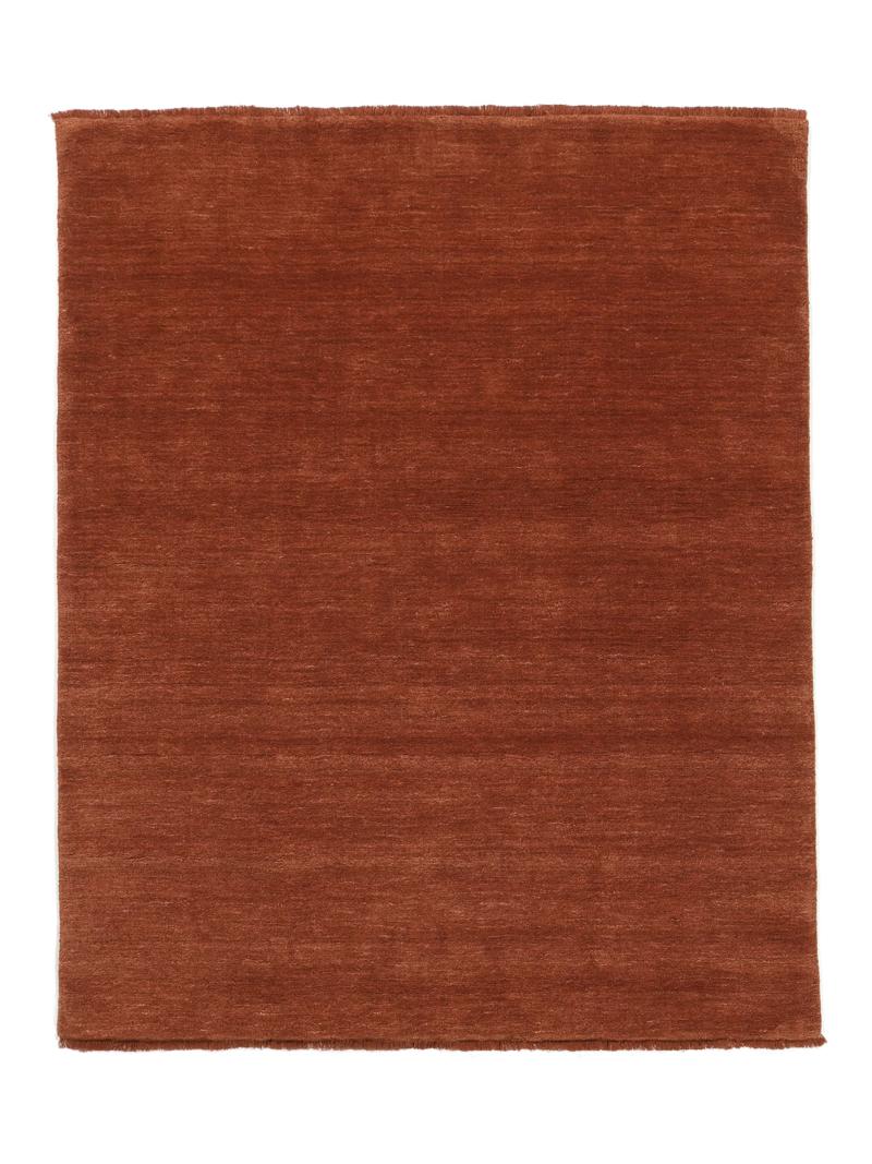Handloom fringes - Rust Red