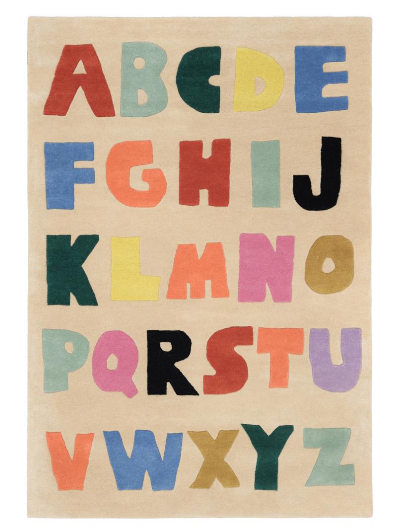 Alphabet Story - Beige / Multicolor