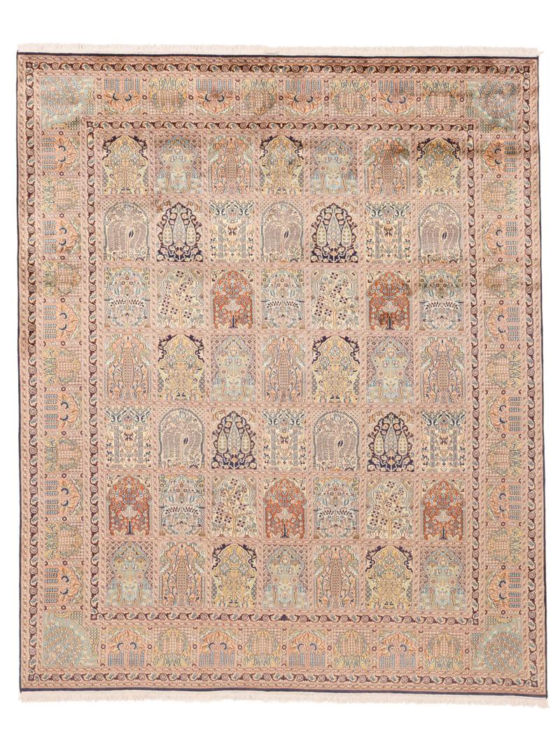Kashmir puur zijde