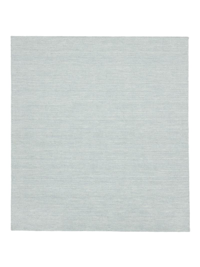 Handloom flat - Vergrijsd blauw