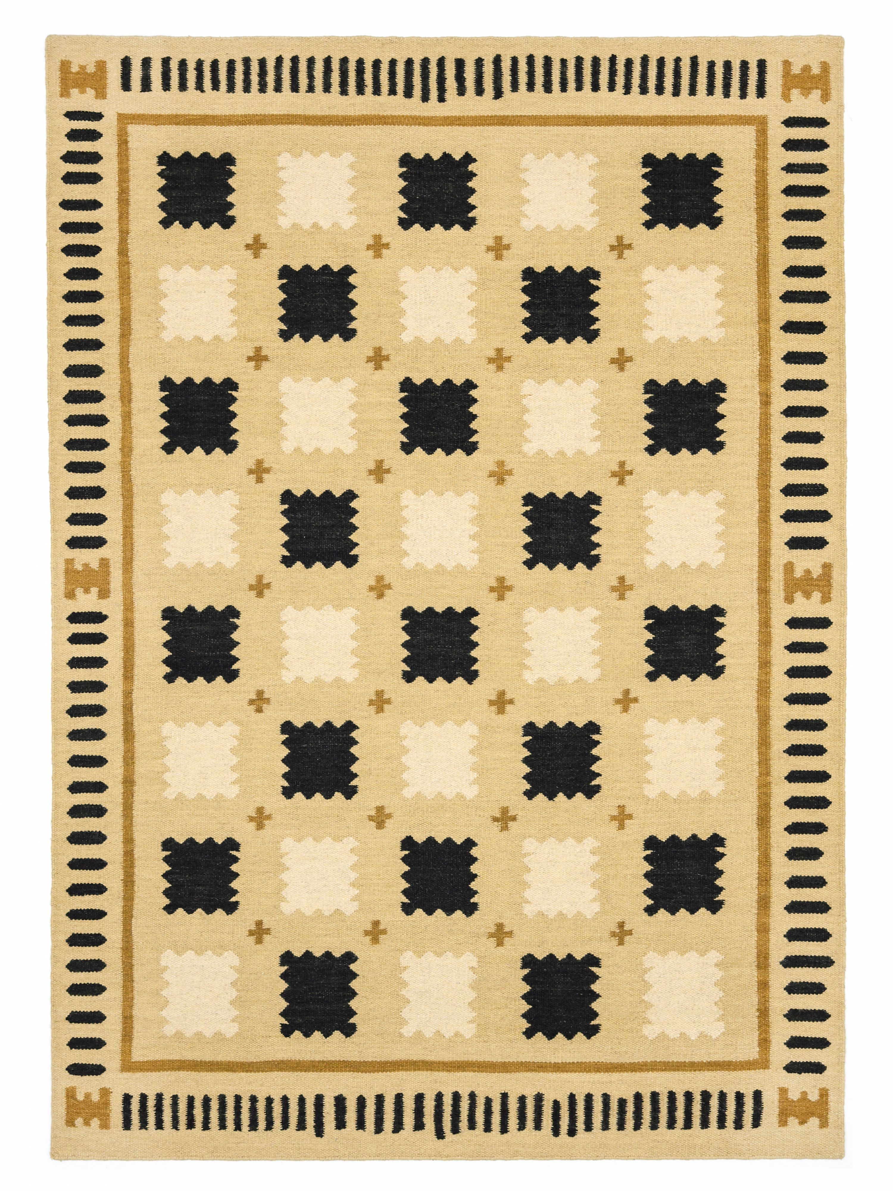Rugvista core - Tove - イエロー 200 x 300 cm ウール 絨毯 - Rugvista
